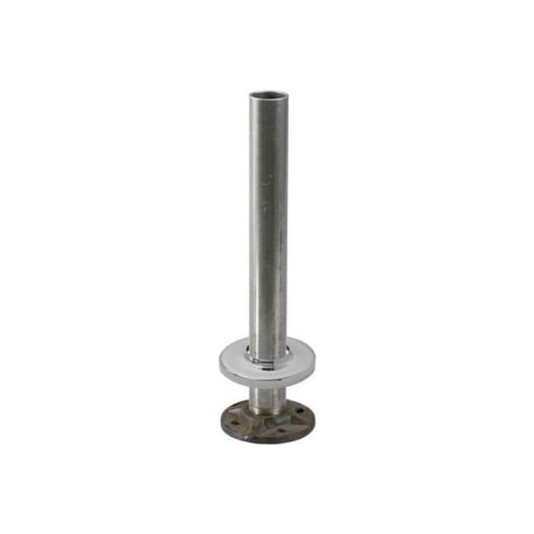 Lavi Industries Steel Flange and Steel Insert, for 1.5" Tubing, w/Polished Stainless Steel Canopy 40-B/1H - main
